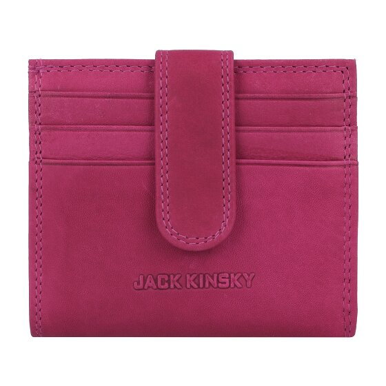 Jack Kinsky Aruba 116 Portfel Ochrona RFID Skórzany 10 cm pink