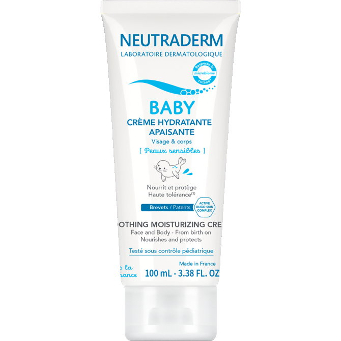 NEUTRADERM Baby Łagodzący Krem Nawilżający Do Twarzy i Ciała - 100ml