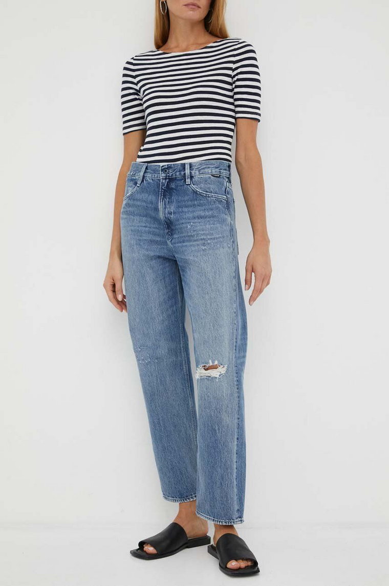 G-Star Raw jeansy Type 89 damskie high waist