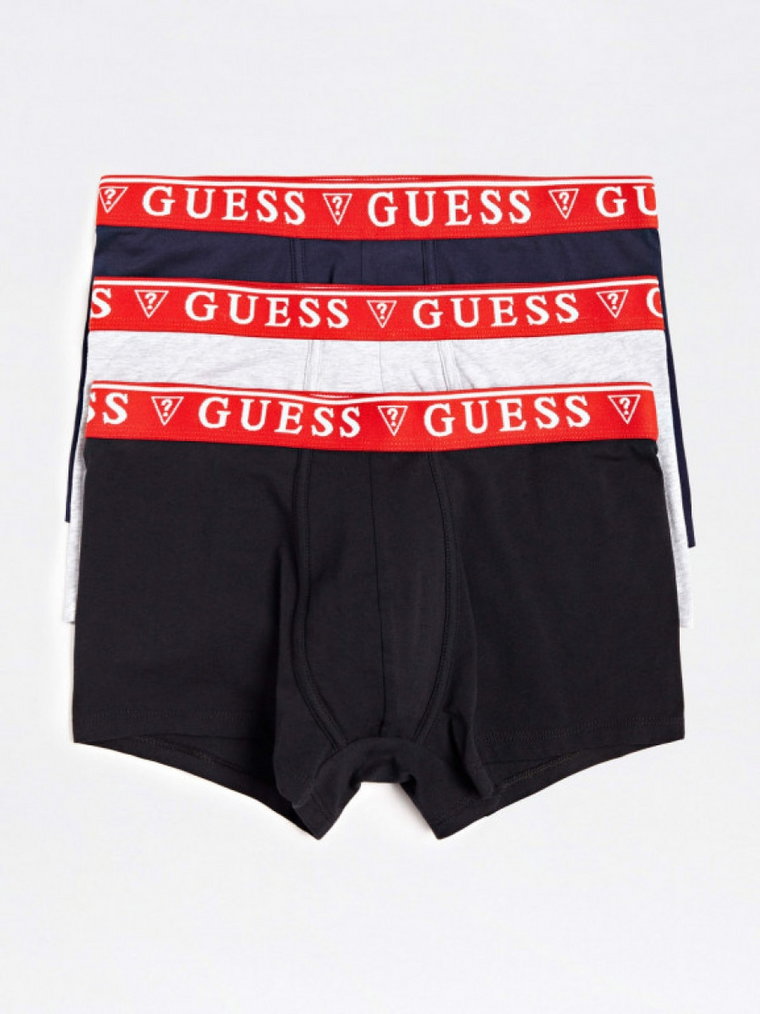 Męskie bokserki (3-pack) GUESS BRIAN BOXER TRUNK