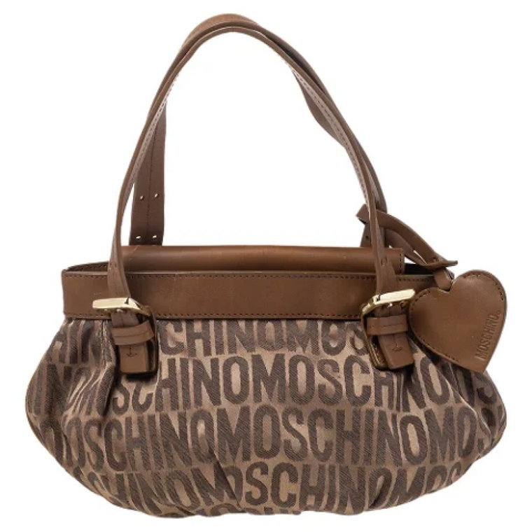 Pre-owned Canvas totes Moschino Pre-Owned