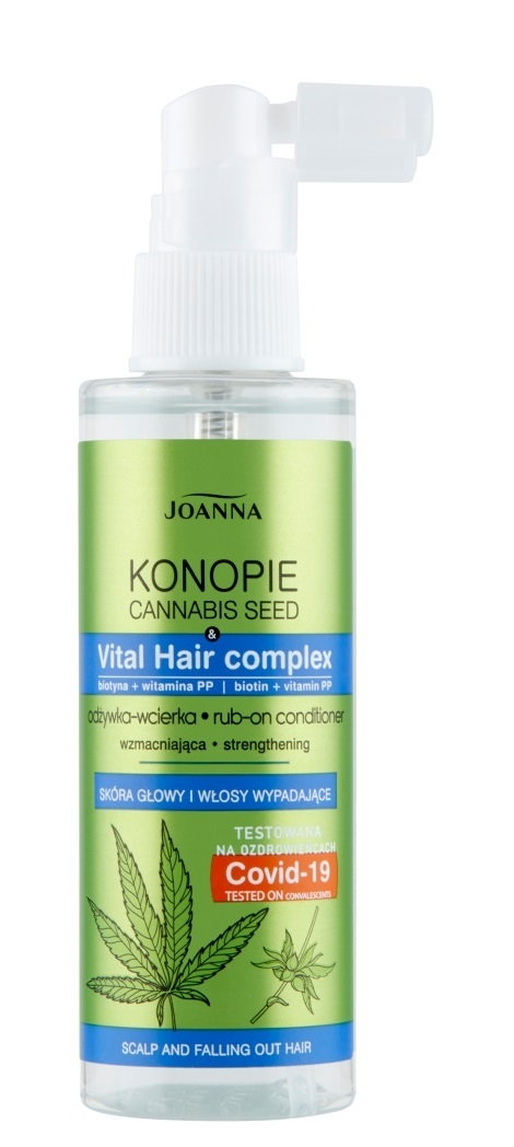Joanna Konopie - Odżywka-wcierka wmacniająca do włosów przetłuszczających się 100 ml