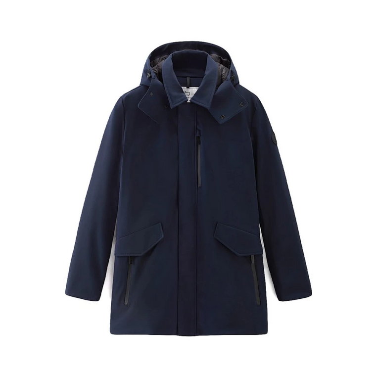 Męski płaszcz Barrow Mac Soft Shell Woolrich