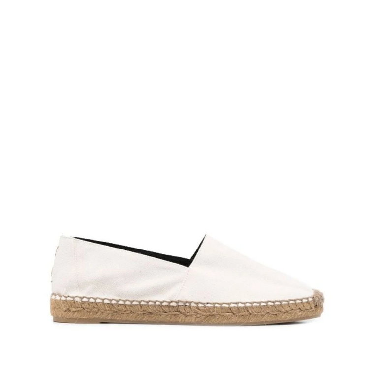 Stylowe płaskie espadryle Saint Laurent