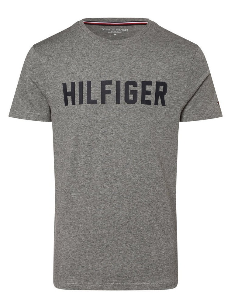 Tommy Hilfiger - Męska koszulka od piżamy, szary