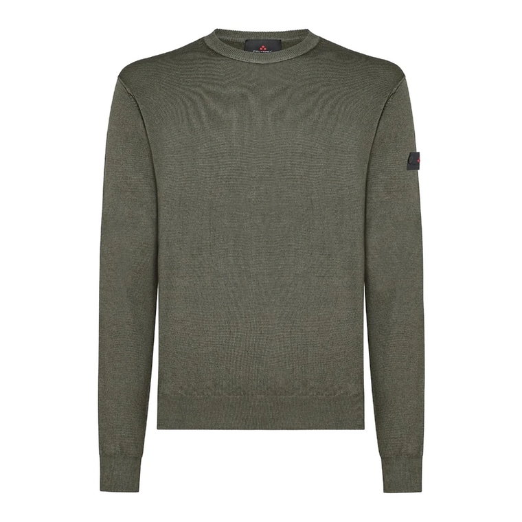 Slim Fit Acid Wash Merino Sweater Peuterey