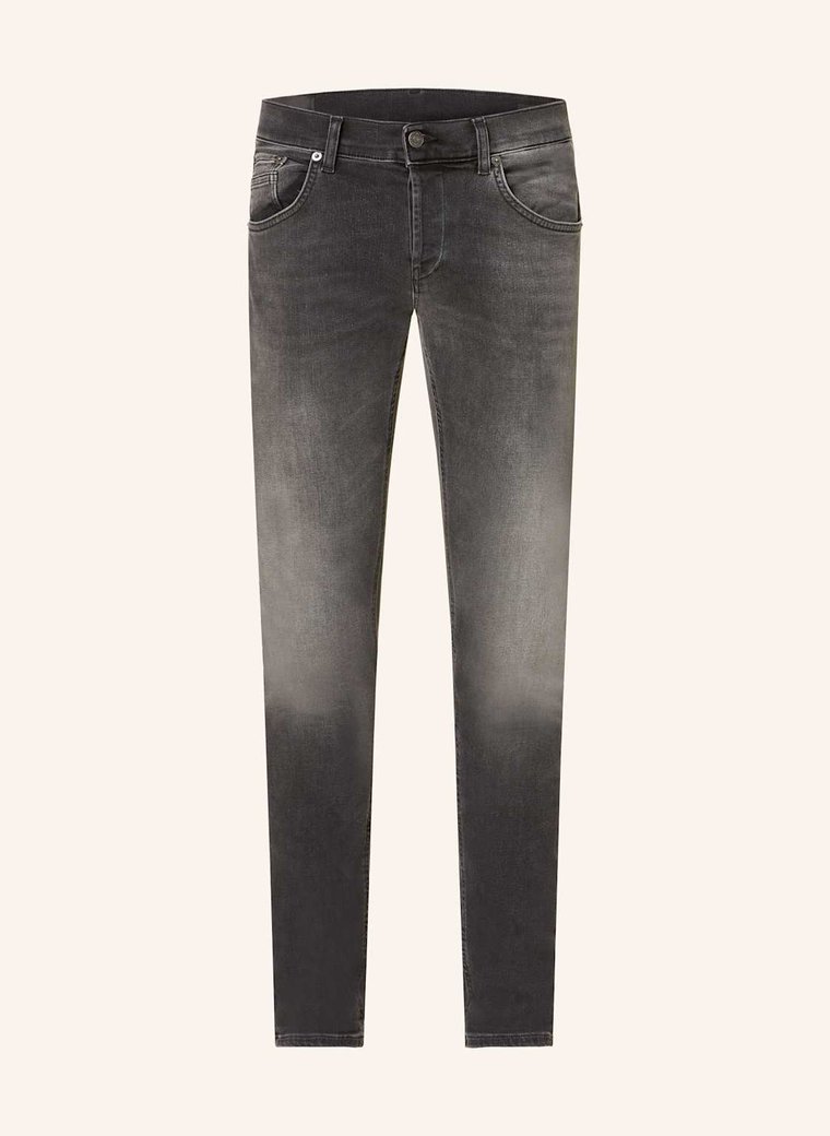 Dondup Jeansy Ritchie Skinny Fit schwarz