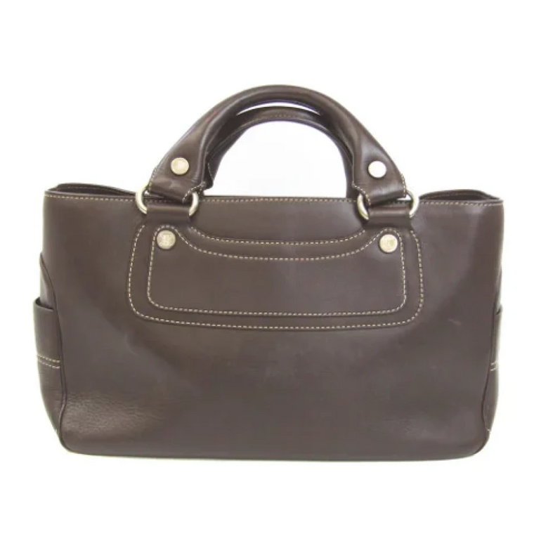 Pre-owned Leather celine-bags Celine Vintage