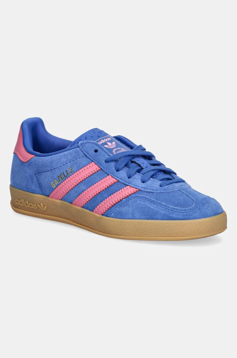 adidas Originals sneakersy zamszowe Gazelle Indoor kolor niebieski JS4144