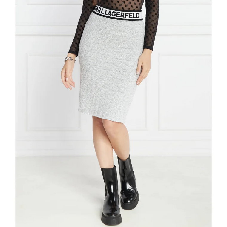 Karl Lagerfeld Spódnica boucle knit