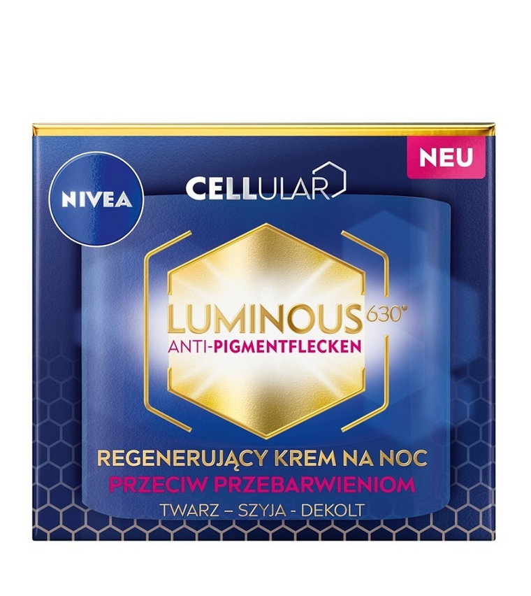 Nivea Cellular Luminous - Krem przeciw przebarwieniom na noc 50ml