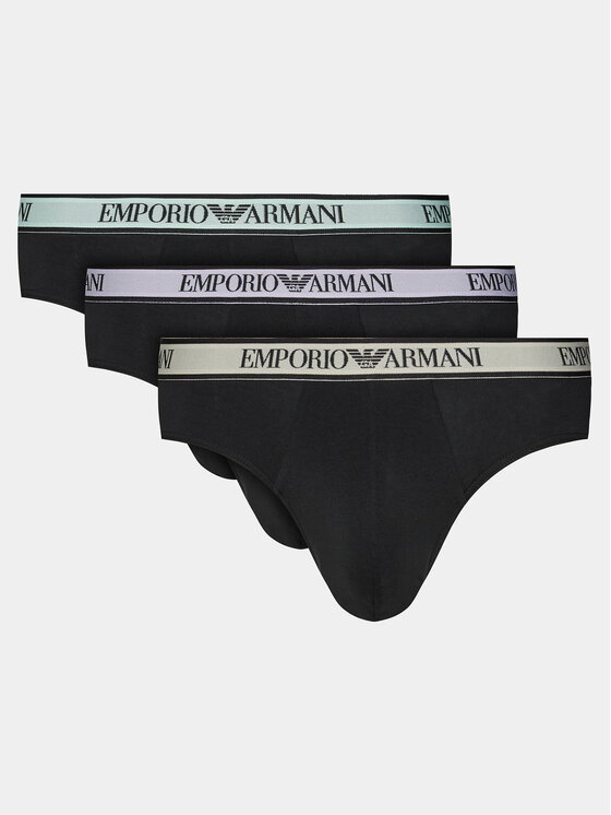 Komplet 3 par slipów Emporio Armani Underwear