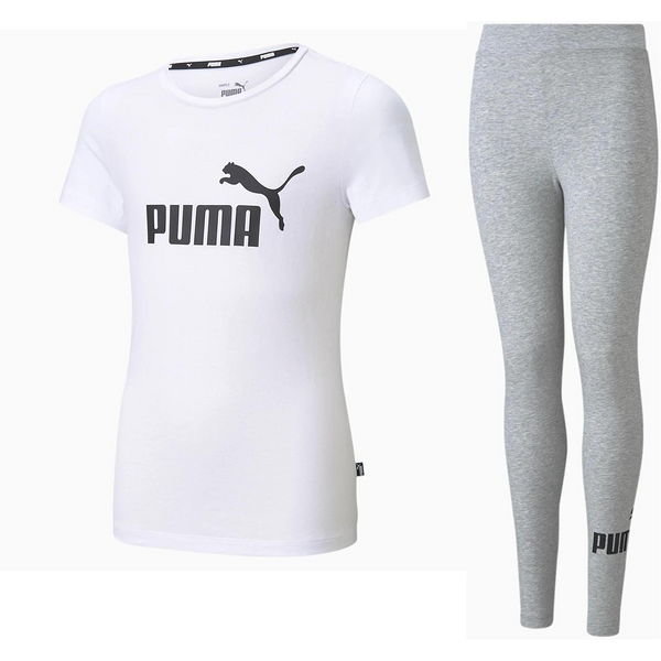 Komplet dziewczęcy Essentials Logo Puma