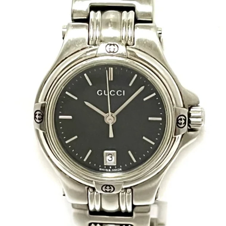 Pre-owned Stainless Steel watches Gucci Vintage