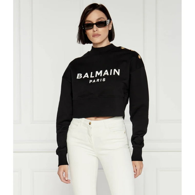 Balmain Bluza GROPPED | Cropped Fit