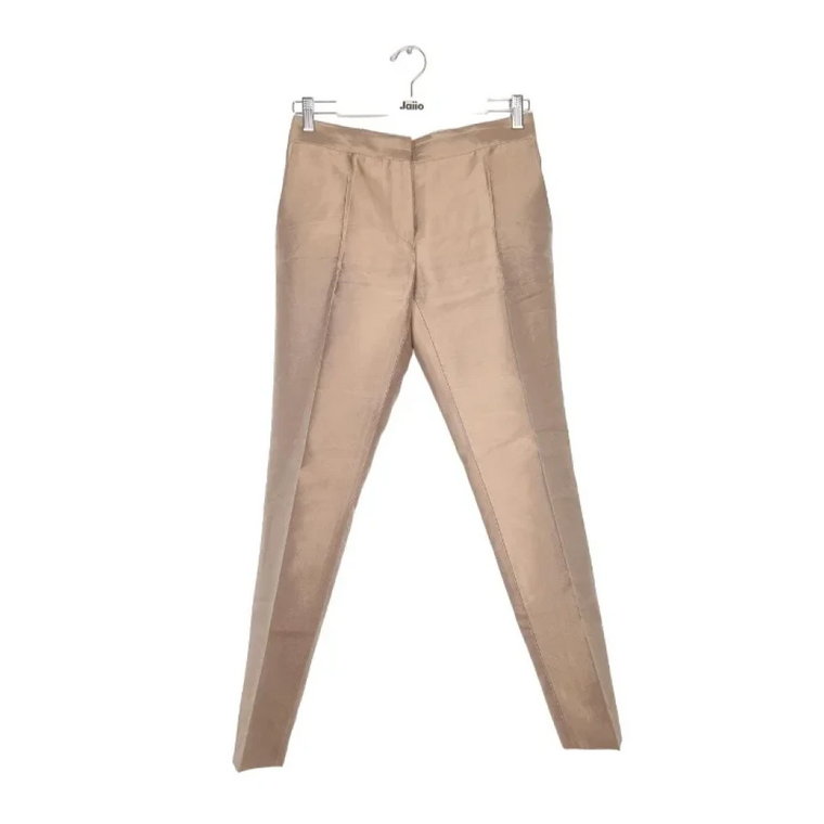 Pre-owned Silk bottoms Salvatore Ferragamo Pre-owned