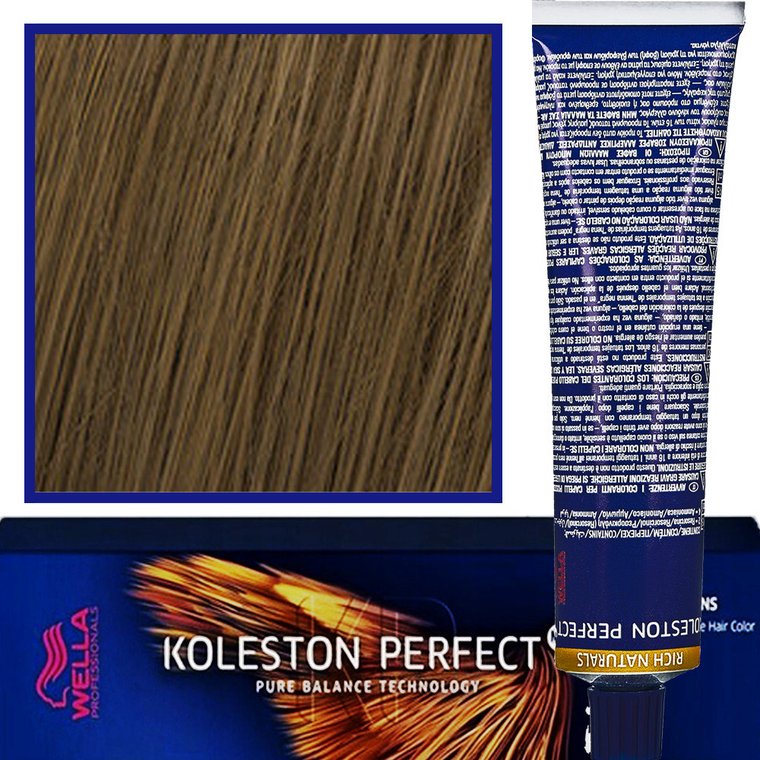 Wella Koleston Me Farba do włosów 60ml 6/0 Ciemny Blond