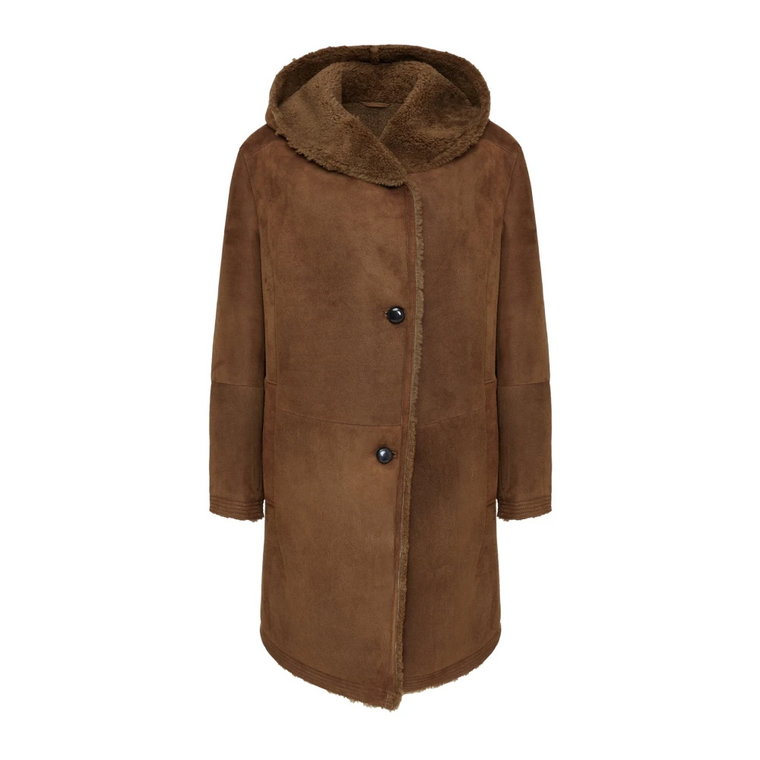 Serenity - Camel Shearling Coat VSP