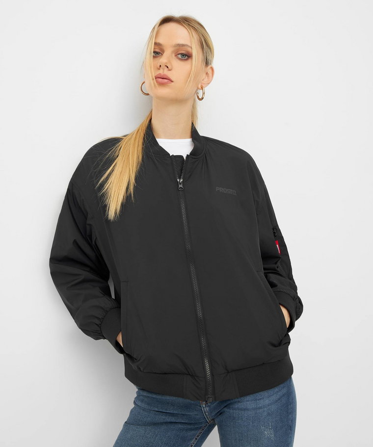 Jacket Bomber Wmn Black L