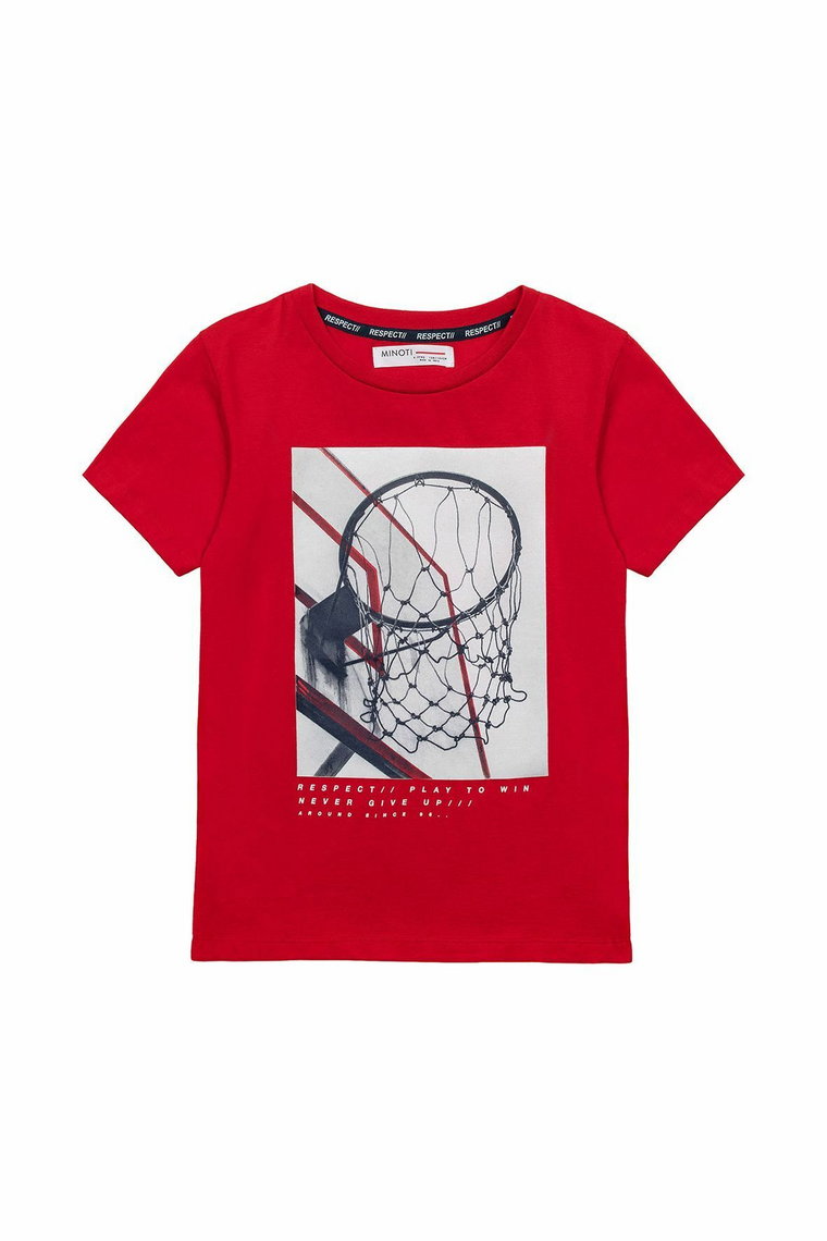 T-shirt chłopięcy bawełniany Basketball