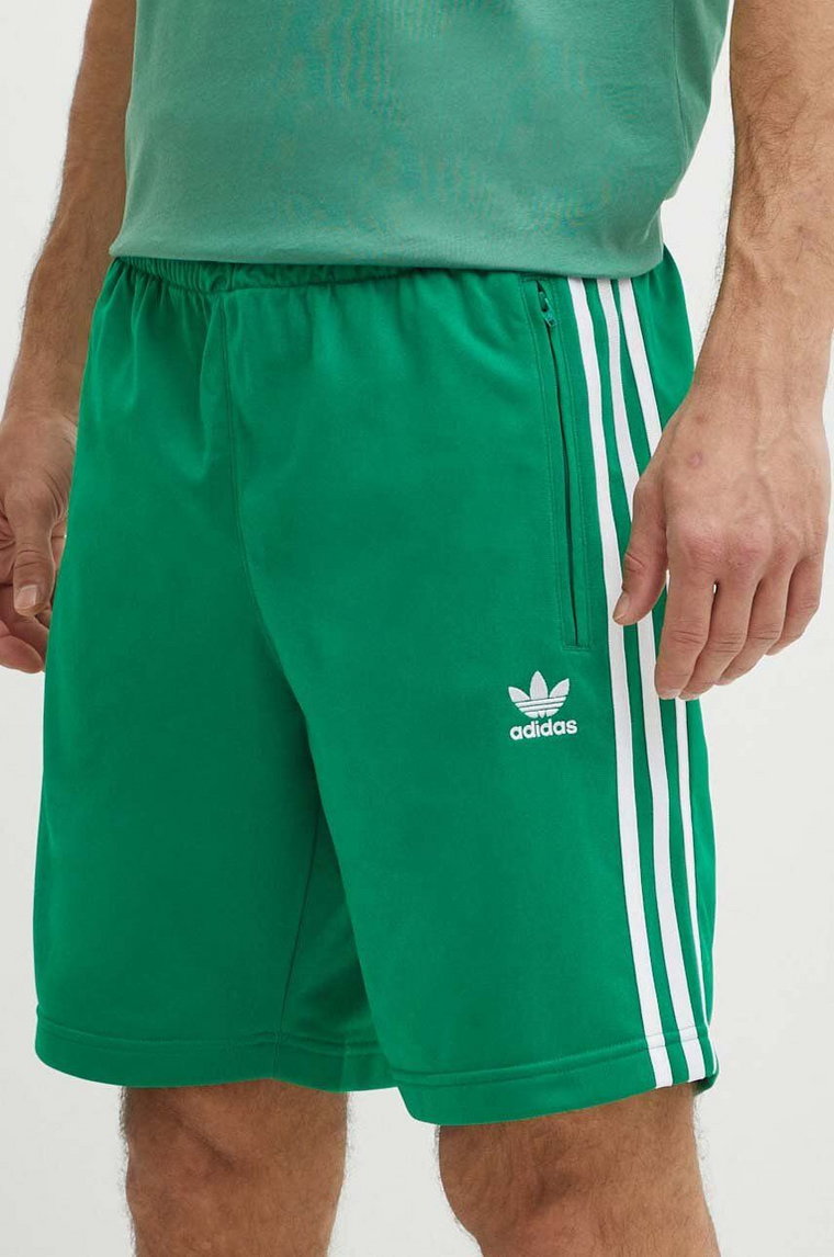 adidas Originals szorty Firebird męskie kolor zielony IM9420