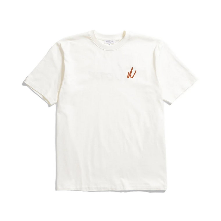 Johannes Logo Chain T-shirt - Ecru Norse Projects