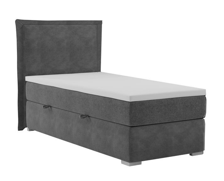 Jednoosobowe łóżko boxspring Pillar 90x200 - 32 kolory