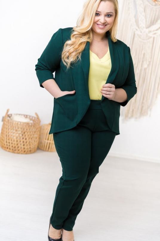 Zielona Marynarka BAKIOLA Plus Size