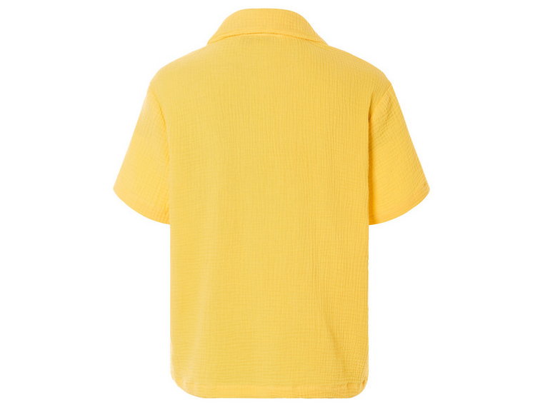esmara Koszula muślinowa damska (40, Żółty)