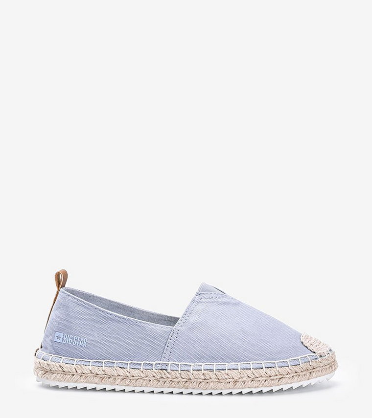 Niebieskie espadryle damskie Big Star HH274497