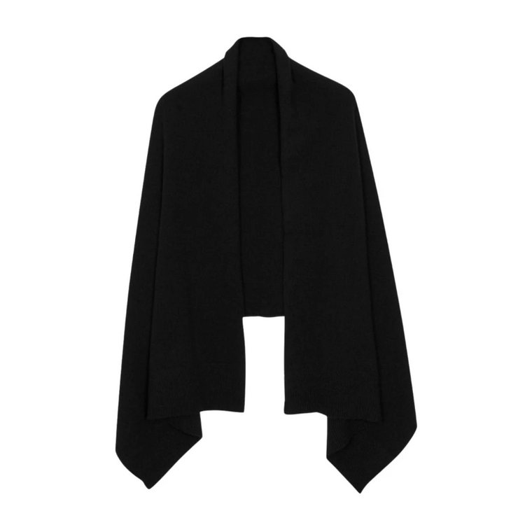 Eco-Cashmere Grid Stitch Cape John Smedley