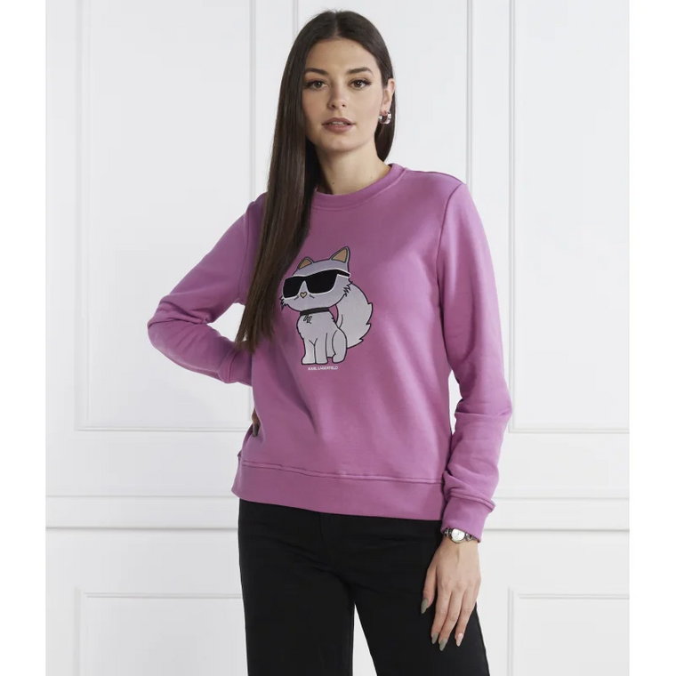 Karl Lagerfeld Bluza ikonik 2.0 CHOUPETTE | Regular Fit