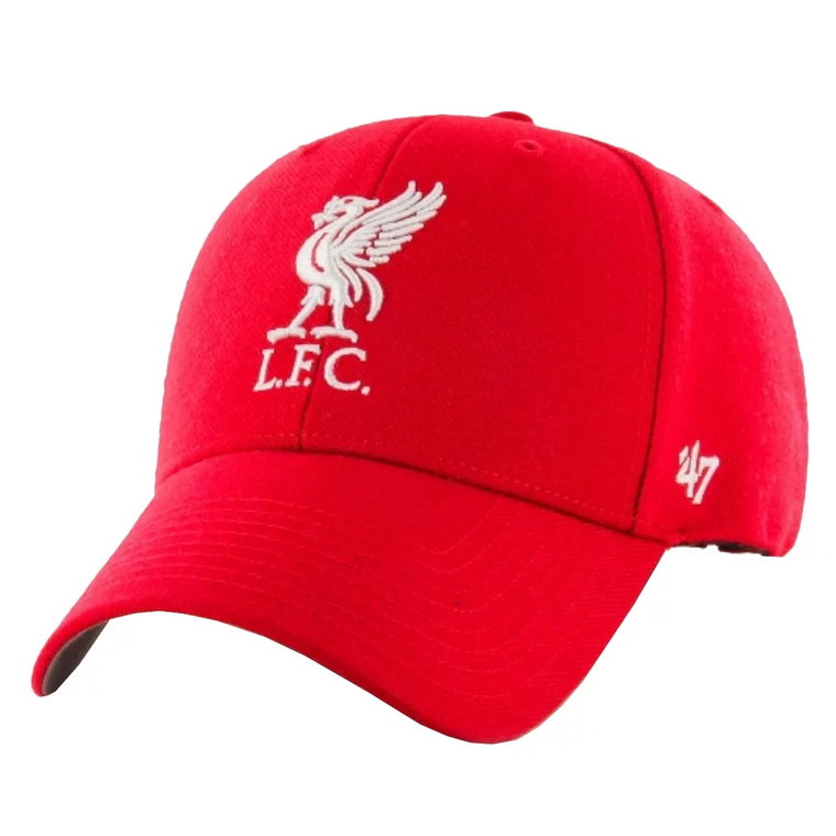 47 Brand EPL FC Liverpool Cap EPL-MVP04WBV-RDB, Męskie, Czerwone, czapki z daszkiem, akryl, rozmiar: One size