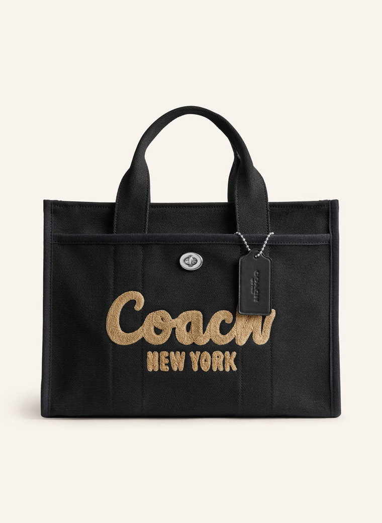 Coach Torba Shopper Cargo schwarz