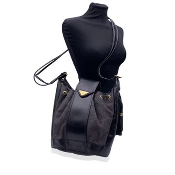 Pre-owned Canvas shoulder-bags Yves Saint Laurent Vintage