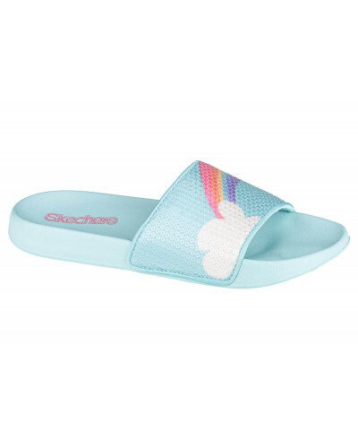 KLAPKI SKECHERS - 86994L NIEBIESKIE