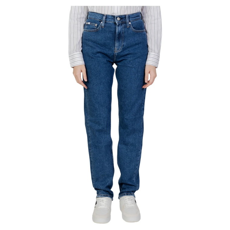 Autentyczne Spodnie Slim dla Kobiet Calvin Klein Jeans