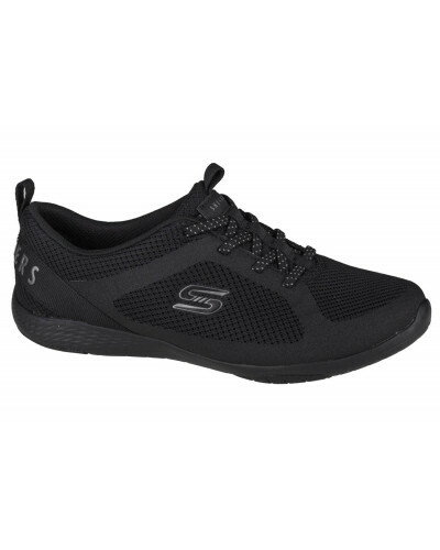 PÓŁBUTY SKECHERS - 104028-BBK CZARNE