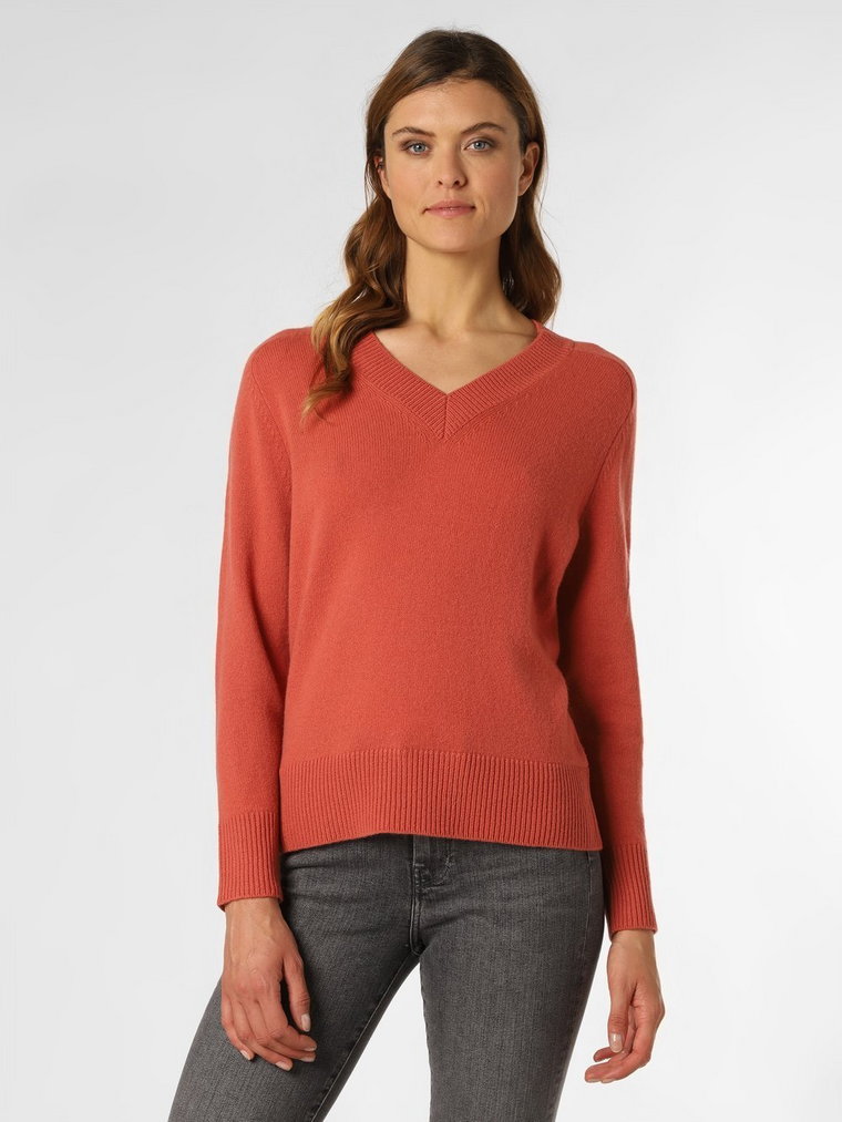 Franco Callegari - Damski sweter z wełny merino, różowy