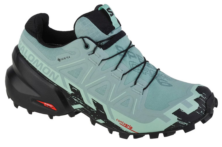 Salomon Speedcross 6 GTX W 417435, Damskie, Niebieskie, buty do biegania, tkanina, rozmiar: 36 2/3