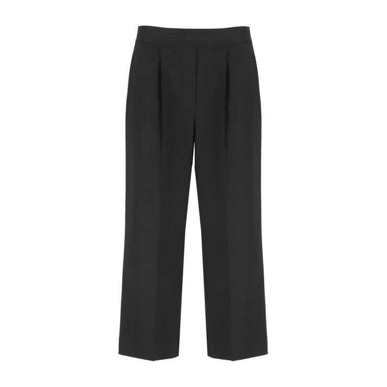 Cropped Trousers Msgm