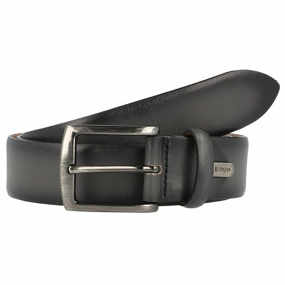 Lloyd Men's Belts Skórzany pasek schwarz 90 cm