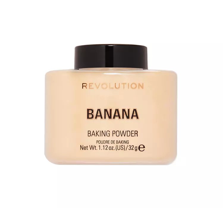 MAKEUP REVOLUTION BAKING POWDER PUDER SYPKI BANANA 32G