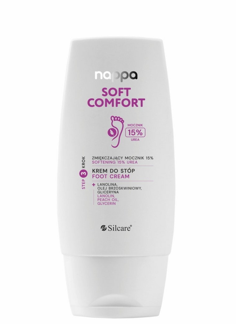 Nappa Soft Comfort - Krem do stóp zmiękczający z mocznikiem 15% 100 ml