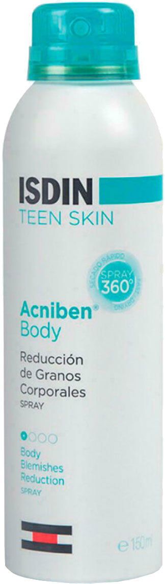 Spray do ciała Isdin Teen Skin Acniben Body Spray 150 ml (8470001806475). Mgiełki do ciała