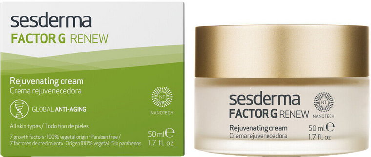 Krem wypełniający zmarszczki Sesderma Factor G każdy rodzaj skóry 50 ml (8429979417534). Krem do twarzy