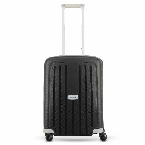 Samsonite Macer 4 kółka Walizka kabinowy 55 cm black