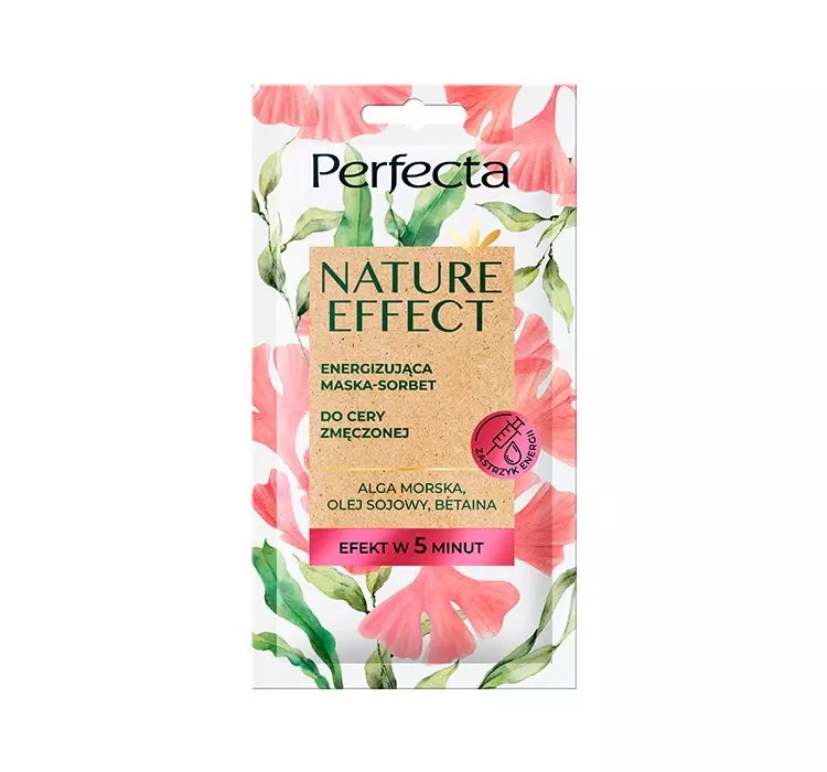 PERFECTA NATURE EFFECT ENERGIZUJĄCA MASKA-SORBET DO TWARZY 8ML