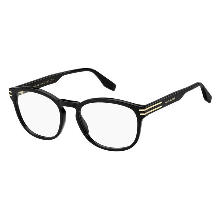 Eleganckie czarne okulary przeciwsłoneczne Marc Jacobs
