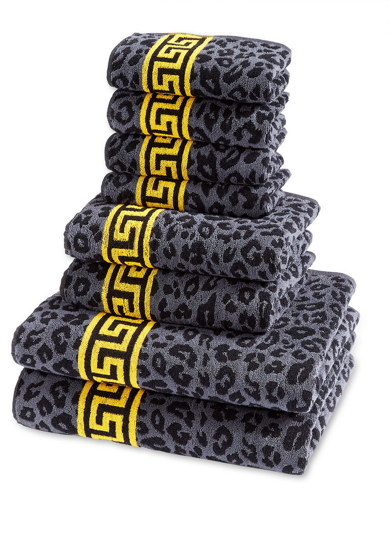 Ręczniki w cętki leoparda